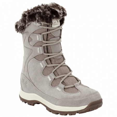 Ботинки женские Jack Wolfskin Glacier Bay Texapore High W light grey / champagne