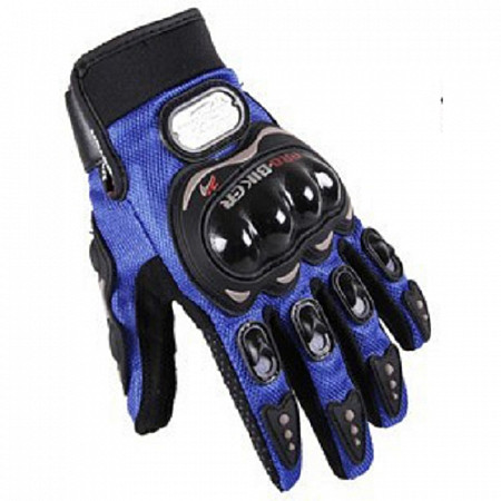 Перчатки для мотоциклистов Zez Sport MC-01 blue