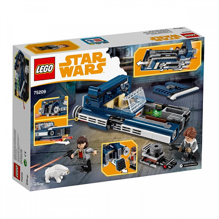 На картинке изображен Конструктор LEGO Star Wars Спидер Хана Cоло 75209 Конструктор LEGO Star Wars Спидер Хана Cоло 75209