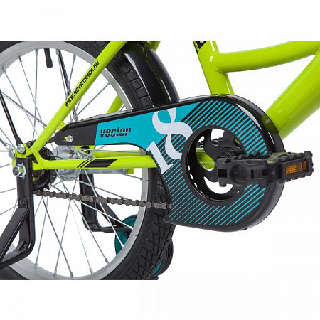 Велосипед Novatrack Vector 18" (2019) Green/Blue 183VECTOR.GN9