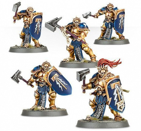 На картинке изображен Фигурки Games Workshop Warhammer: Stormcast Eternals Liberators 96-10 Фигурки Games Workshop Warhammer: Stormcast Eternals Liberators 96-10