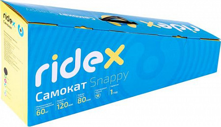 Самокат трехколесный Ridex 3D Snappy yellow/mint