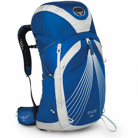 Рюкзак туристический, альпинистский Osprey Exos 48 M blue