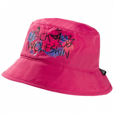 Шляпа детская Jack Wolfskin Supplex Magic Forest Hat Kids pink peony
