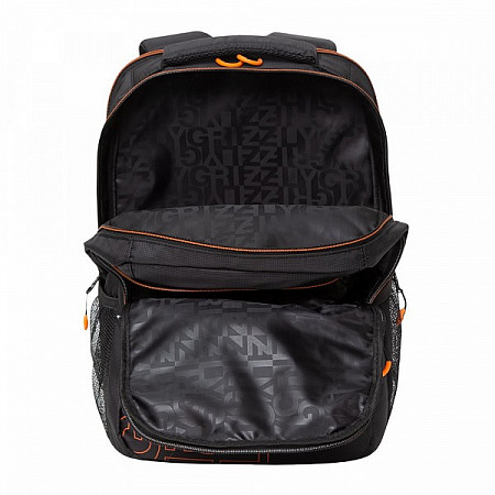 Городской рюкзак GRIZZLY RU-922-2 /3 black/orange