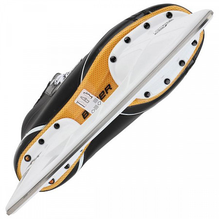 На картинке изображен Коньки хоккейные Bauer Supreme S160 SR Коньки хоккейные Bauer Supreme S160 SR
