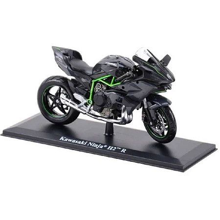 Мотоцикл Maisto 1:12 Kawasaki Ninja H2 R (32708) green/black