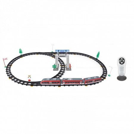 На картинке изображен Набор игровой Qunxing Toys "Экспресс-поезд" 2811Y Набор игровой Qunxing Toys "Экспресс-поезд" 2811Y