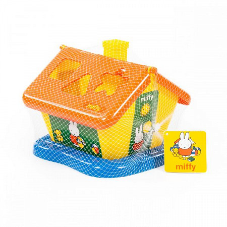 Логический домик Полесье Миффи с 6 кубиками 64288