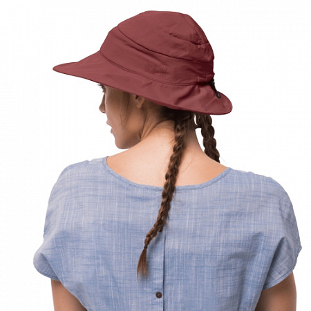 Шляпа летняя женская Jack Wolfskin Supplex Atacama Hat Women auburn 1905832-3038