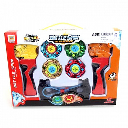 Набор волчков с пусковым устройством 980-32