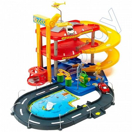 Игровой набор Bburago Street Fire Паркинг 3-х уровневый Parking Playset (18-30025)