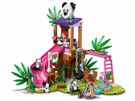 Конструктор LEGO Джунгли: домик для панд на дереве 41422