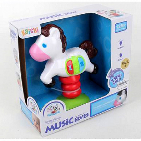 Музыкальная детская игрушка Лошадка 999-138B