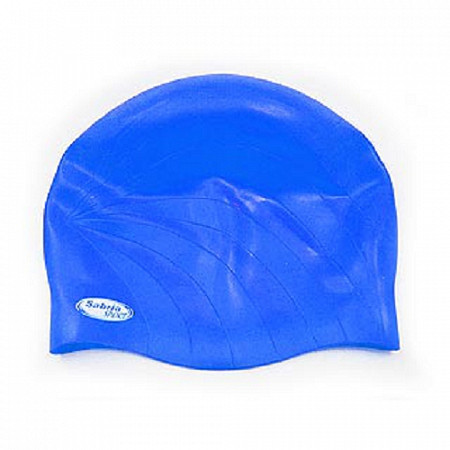 Шапочка для плавания Sabriasport для длинны волос NW8 blue