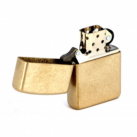 Зажигалка Zippo Armor Tumbled Brass 28496