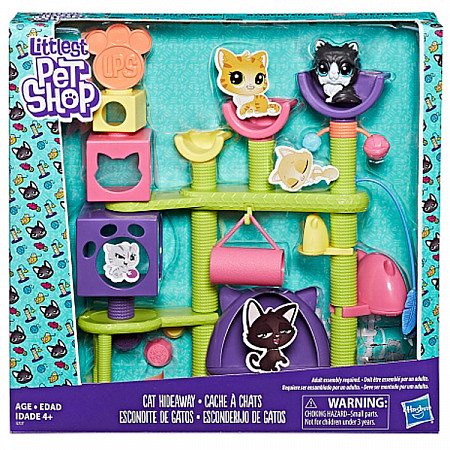 Игровой набор Littlest Pet Shop Домик для котят (E2127)