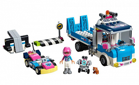 На картинке изображен Конструктор LEGO Friends Грузовик техобслуживания 41348 Конструктор LEGO Friends Грузовик техобслуживания 41348