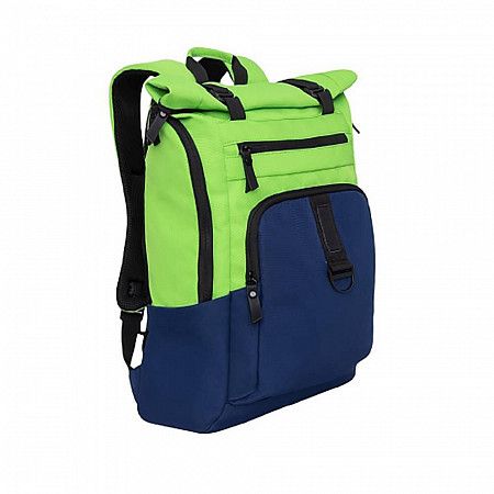 Рюкзак GRIZZLY RQ-909-1 lime/blue