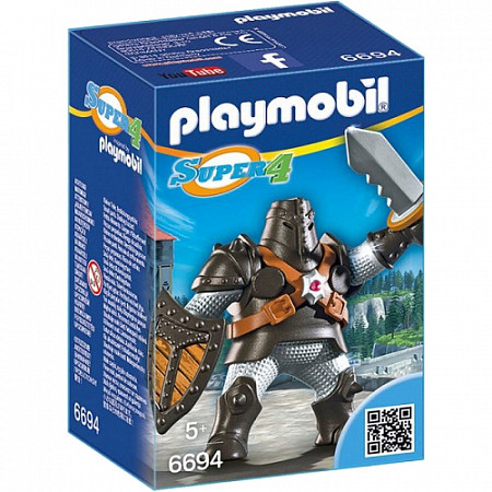 Игрушка Playmobil Супер4: Черный Колосс 6694