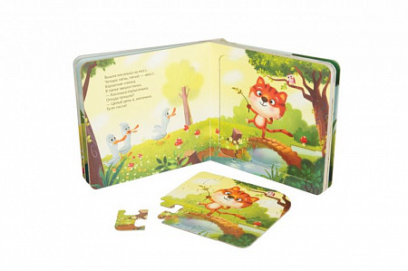 Книжка-игрушка Step Puzzle Книжная ярмарка Потешки SP-93303