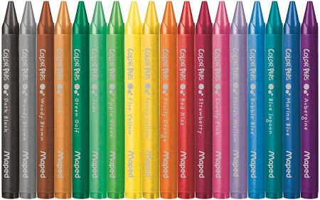 Мелки восковые Maped Color'Peps Wax 861012