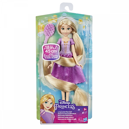 Кукла Disney Princess Рапунцель Длинные локоны (F1057)