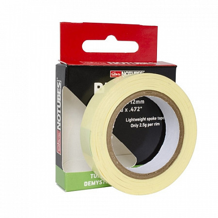 На картинке изображен Бескамерная клейкая ободная лента Stans NoTubes 9мx12мм AS0005 Бескамерная клейкая ободная лента Stans NoTubes 9мx12мм AS0005