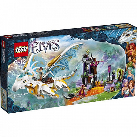 Конструктор LEGO Elves Спасение Королевы Драконов 41179