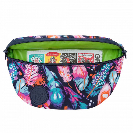Поясная сумка GRIZZLY PS-022-24 feathers