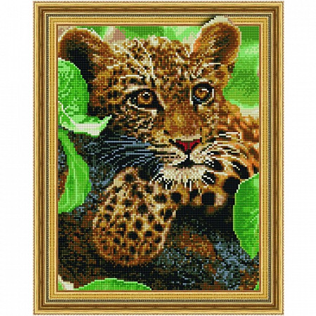 Алмазная живопись 5D Picasso Красавец ягуар 5PD4050025