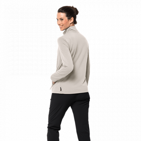 Джемпер женский Jack Wolfskin Jwp Midlayer W winter pearl