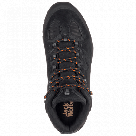 Ботинки мужские Jack Wolfskin Mtn Attack 6 Texapore Mid M black / orange