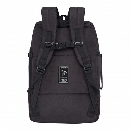 Городской рюкзак GRIZZLY RQ-019-1 /2 black/blue