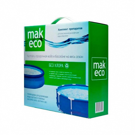 Комплексный препарат для дезинфекции воды в бассейне Мак Eco 10020