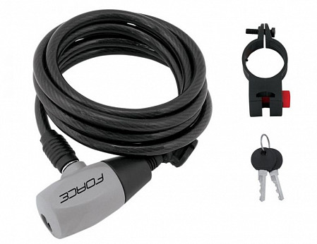 Замок Force Ron с креплением 49126 black