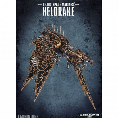 На картинке изображен Фигурка Games Workshop Warhammer: Chaos Space Marine Heldrake 43-15 Фигурка Games Workshop Warhammer: Chaos Space Marine Heldrake 43-15