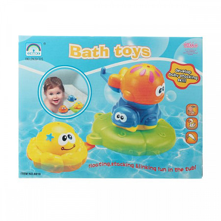 Набор игрушек для ванны Haiyuanquan Морские обитатели 8818