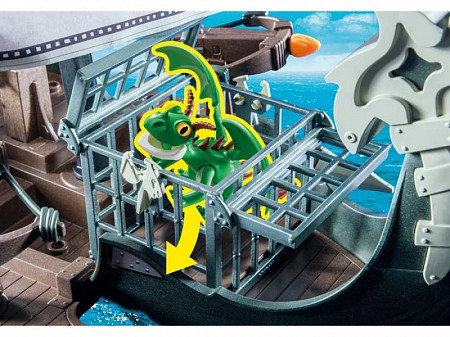 Игровой набор Playmobil Драконы: Драконий корабль викингов 9244