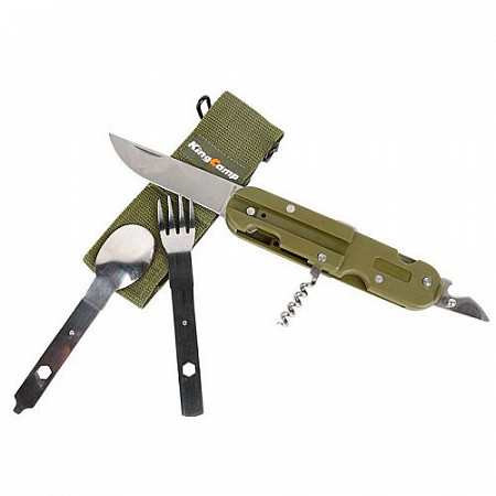 Ложка-вилка-нож KingCamp 3643 Multi Camp Kit