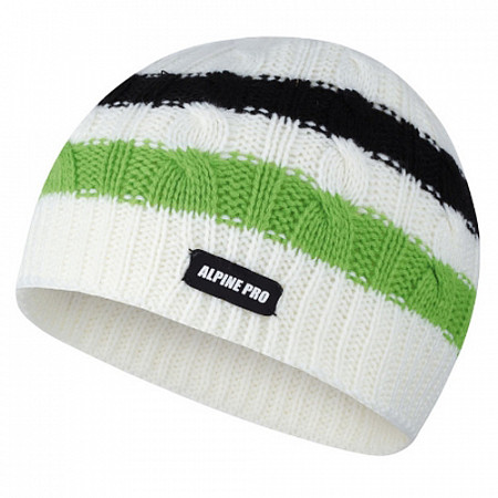На картинке изображен Шапка женская Alpine Pro 43050000 white Шапка женская Alpine Pro 43050000 white