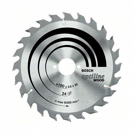 Диск пильный Bosch 225х30 мм 30 зубьев 2608640625