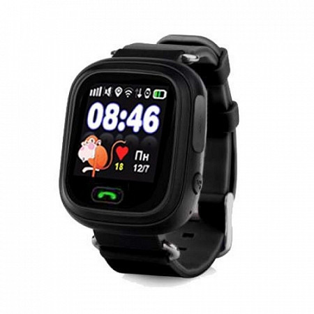 Смарт часы детские Wonlex Smart baby watch q80 GW100 black