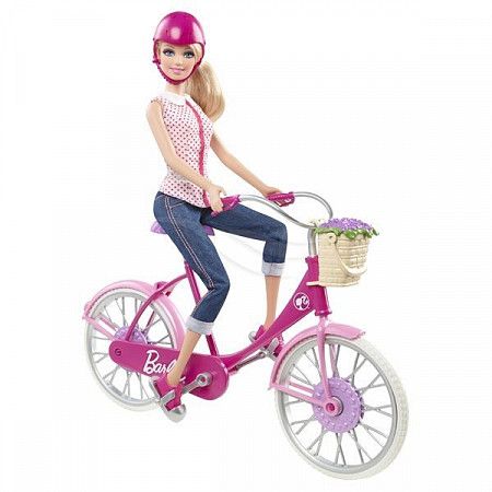 Кукла Barbie и велосипед BDF35/BCN23
