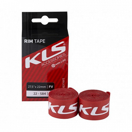 Ободная лента Kellys 24x14мм AV red