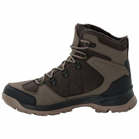 Ботинки мужские Jack Wolfskin Cold Terrain Texapore Mid M coconut brown / black