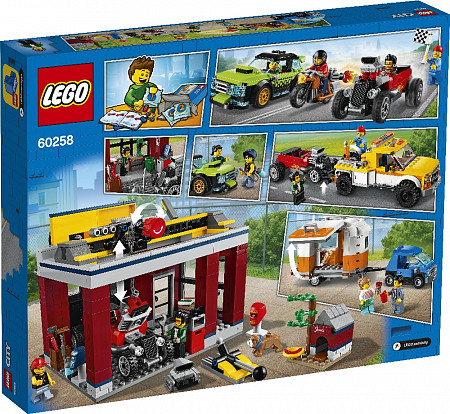 Конструктор LEGO City Тюнинг-мастерская 60258