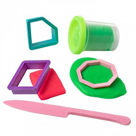 Набор для лепки Genio Kids-Art Тесто-пластилин Формы и фигуры  TA2005