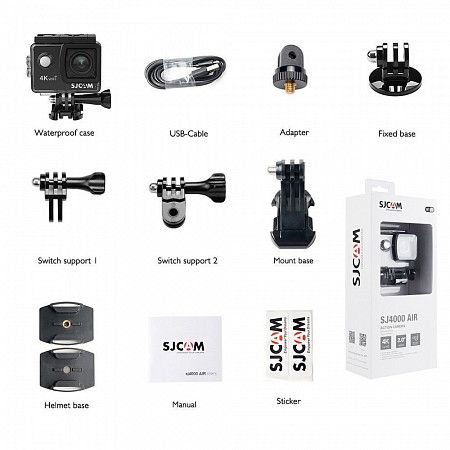На картинке изображен Экшн-камера Sjcam sj4000 Air Экшн-камера Sjcam sj4000 Air