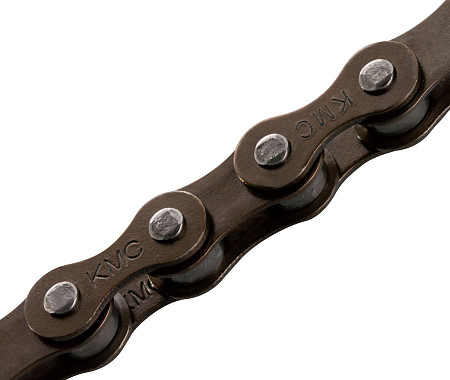Цепь KMC Z1 WIDE, 1 ск., 1/2x1/8"Х116 brown ZTB19513